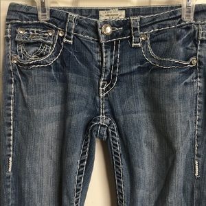 LA Idol size 7 USA blue jeans